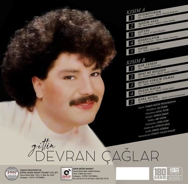 Devran Çağlar - Gittin (Plak) LP