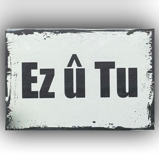 Ez u Tu Ahsap Poster