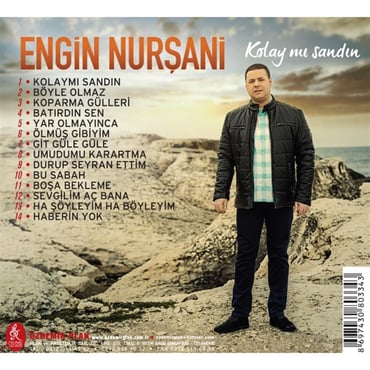 Engin Nurşani - Kolay Mı Sandın (CD)