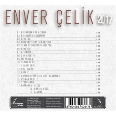 Enver Çelik - 2017 Hasret (CD)