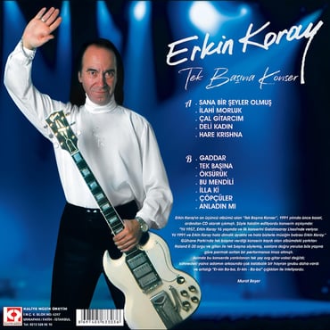 Erkin Koray - Tek Başına Konser (Plak) Schallplatte