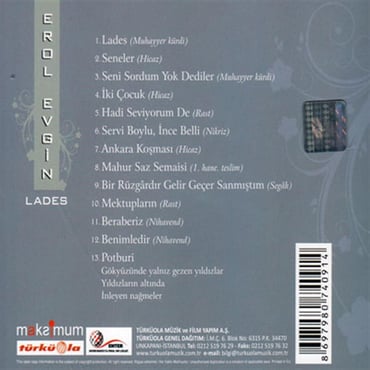 Erol Evgin - Lades (CD)
