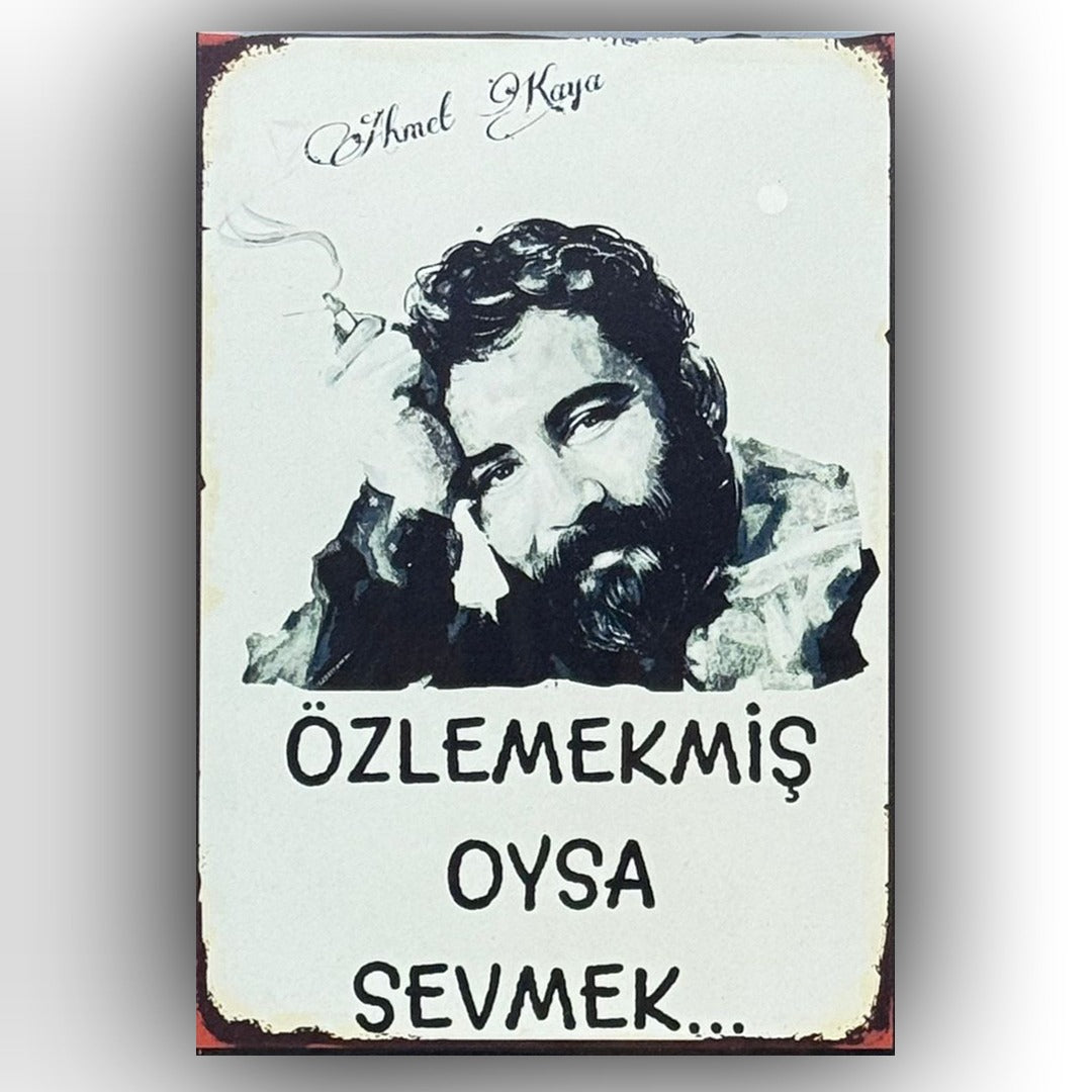 Ahmet Kaya Ahsap Poster
