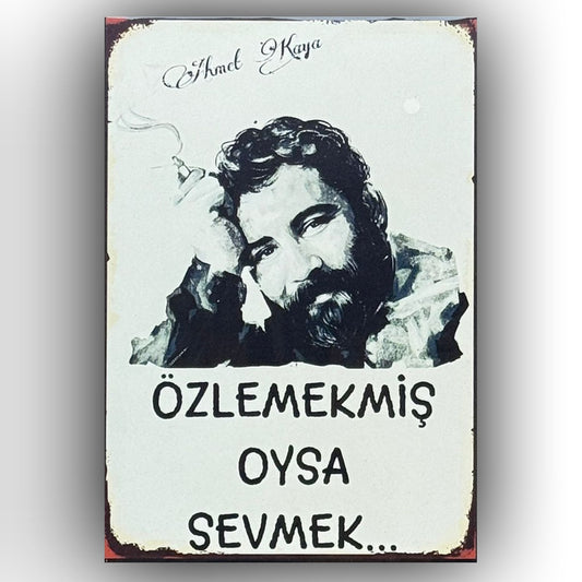 Ahmet Kaya Ahsap Poster
