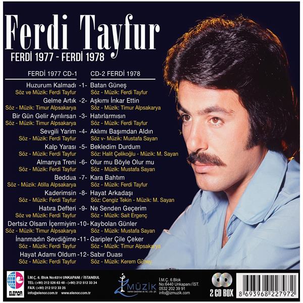 Ferdi Tayfur - 1977 & 1978 (2 CD Set)