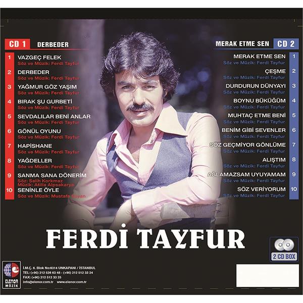Ferdi Tayfur - Derbeder & Merak Etme Sen (2 CD Set )