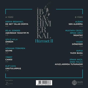 İbrahim Erkal - Hürmet 2 (Özel Solid Turkuaz Plak) ( Schallplatte )