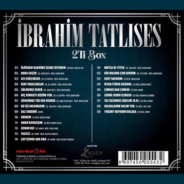 İbrahim Tatlıses - Gelme İstemem / Mutlu Ol Yeter (2'li Box CD)