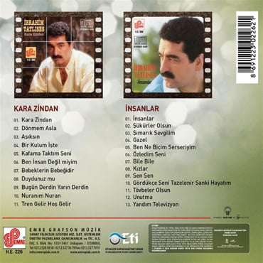 İbrahim Tatlıses - Kara Zindan / İnsanlar (2CDs)