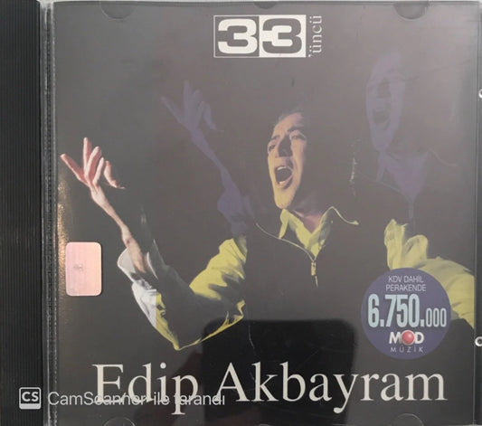 Edip Akbayram - 33 Üncü (CD)