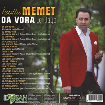 İzollu Memet - Da Vora - Le Daye (CD)