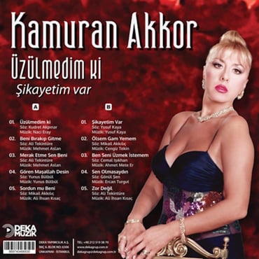 Kamuran Akkor - Üzülmedim Ki / Şikayetim Var (Plak) LP