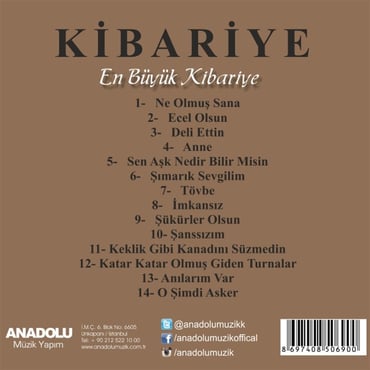 Kibariye- En Büyük Kibariye (CD)