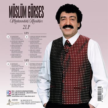 Müslüm Gürses - Mahzendeki Klasikler Vol.1(2 Plak) LP