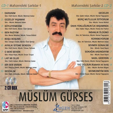 Müslüm Gürses - Mahzendeki Şarkılar (1-2) (2 CD) Set