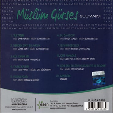 Müslüm Gürses - Bir De Benden Dinleyin (CD) 