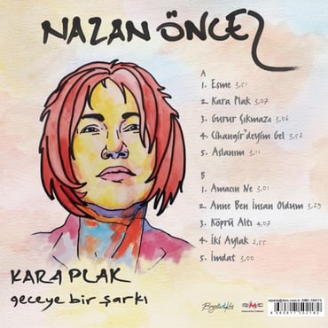 Nazan Öncel - Kara Plak (Plak) Schallplatte