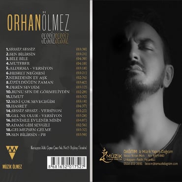 Orhan Ölmez - Sessiz Sessiz (CD)