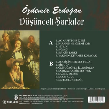 Özdemir Erdoğan - Düşünceli Şarkılar (Plak) Schallplatte