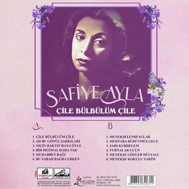 Safiye Ayla - Çile Bülbülüm Çile (Plak) LP