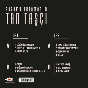 Tan Taşçı - Sözümü Tutamadım (2 Plak) 2Vinyl