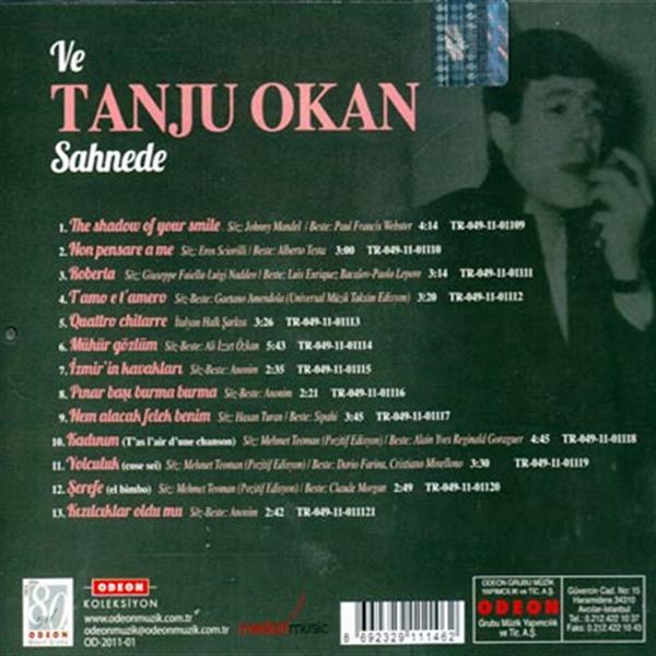 Tanju Okan - Ve Tanju Okan Sahnede (CD)