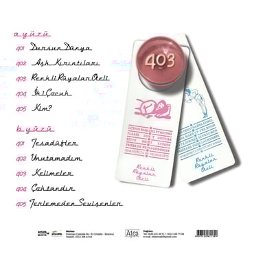 Teoman - Renkli Rüyalar Oteli (PLAK) LP