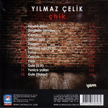 Yılmaz Çelik - Çhik (CD)