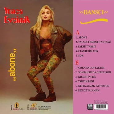 Yonca Evcimik - Dansçı / Abone ( Limited Edition ) (Renkli Plak) LP