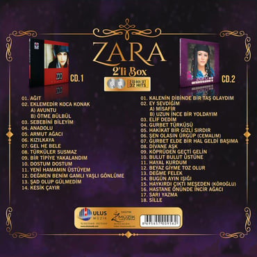 Zara / Misafir - Avuntu 2'li BOX (CD)