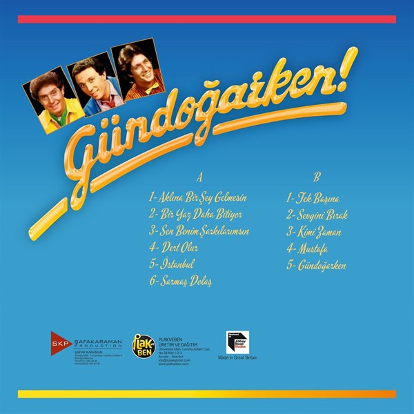 Grup Gündogarken - Bir Yaz Daha Bitiyor Plak ( Schallplatte )