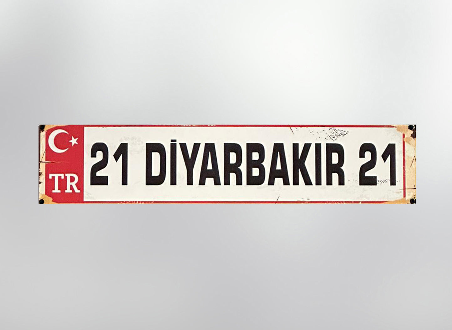 21 Diyarbakır Plaka / Kennzeichen