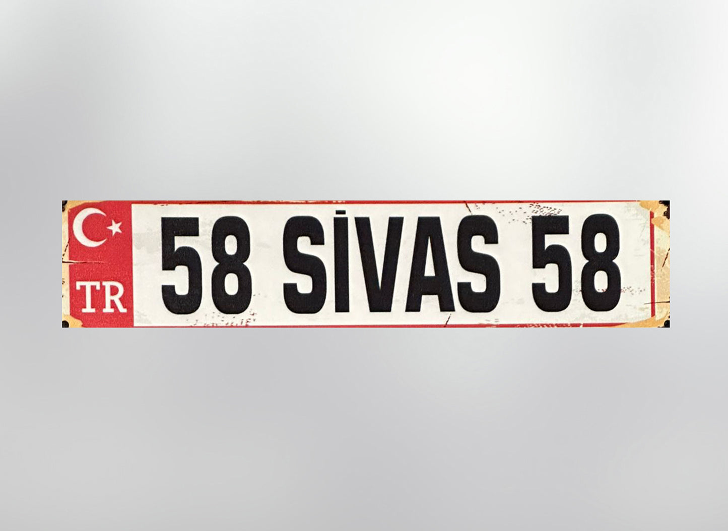 58 Sivas Plaka / Kennzeichen