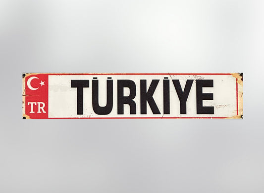 TR Türkiye Plaka / Kennzeichen