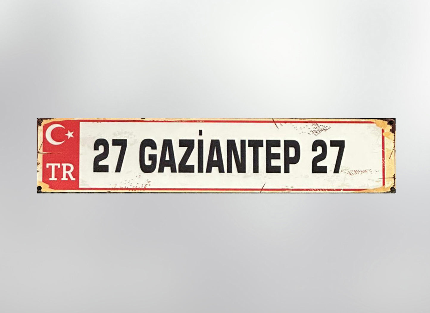 27 Gaziantep Plaka / Kennzeichen