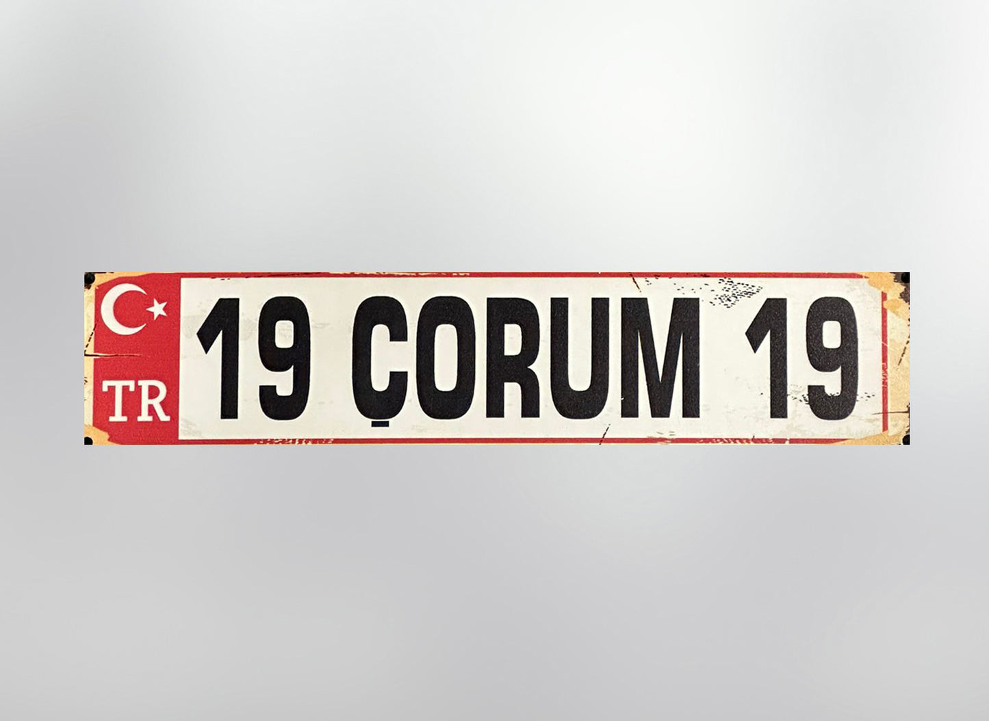 19 Çorum Plaka / Kennzeichen