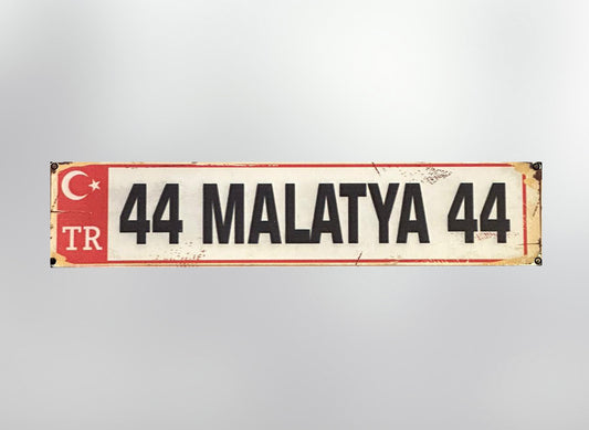 44 Malatya Plaka / Kennzeichen