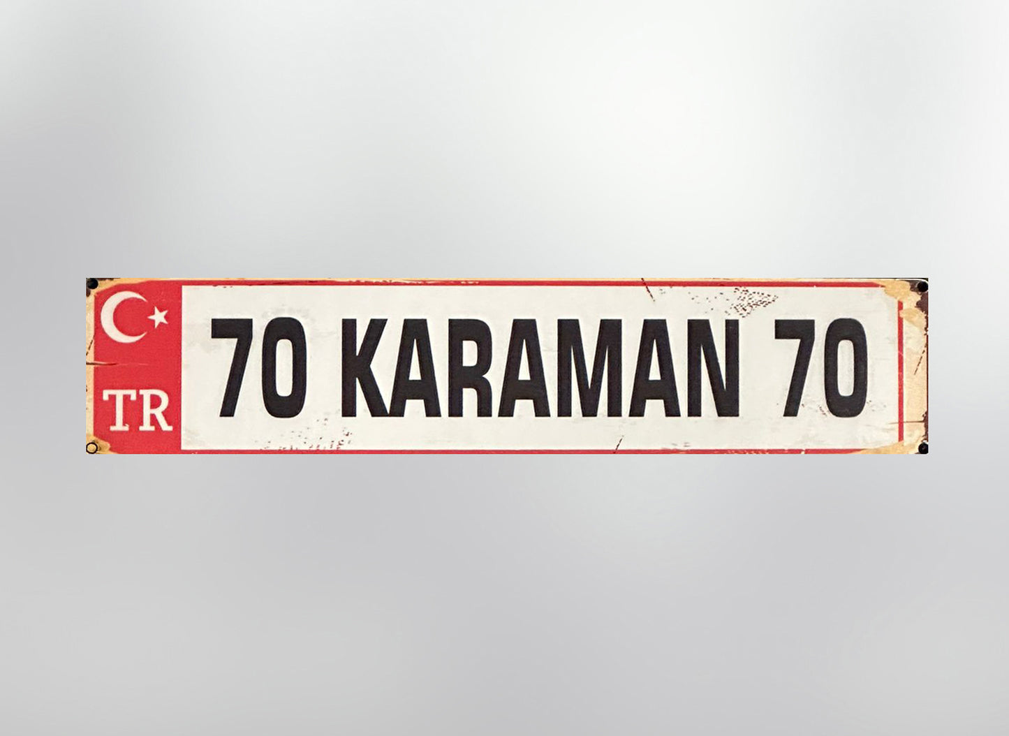 70 Karaman Plaka / Kennzeichen