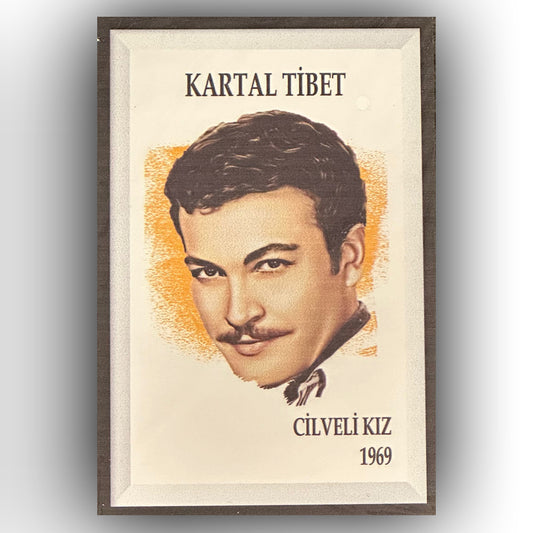 Kartal Tibet Retro Ahsap Poster