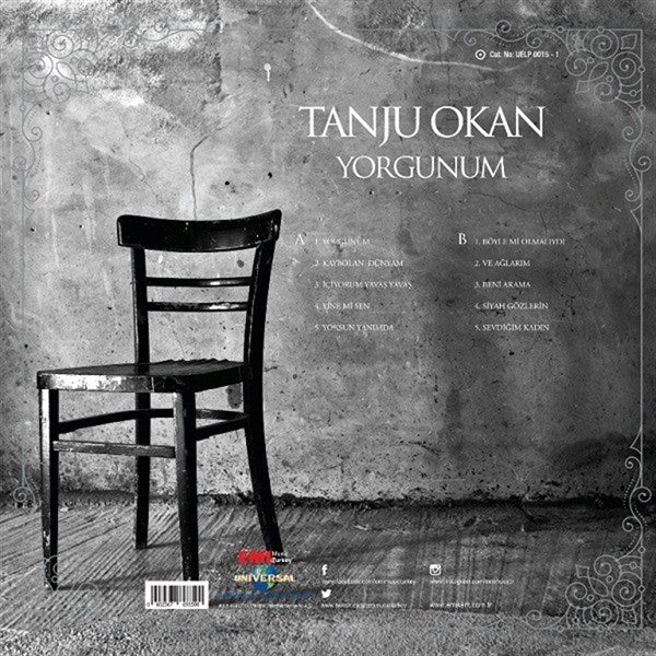Tanju Okan - Yorgunum Plak ( Schallplatte )