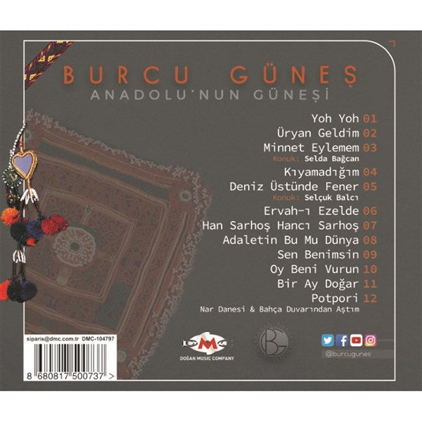 Burcu Güneş - Anadolu'nun Ateşi (CD)