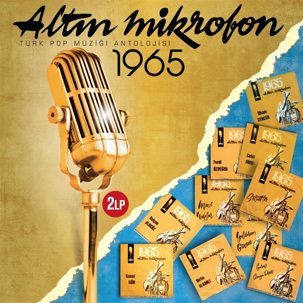 Altin Mikrofon 1965 2 Plak ( 2 Schallplatten )