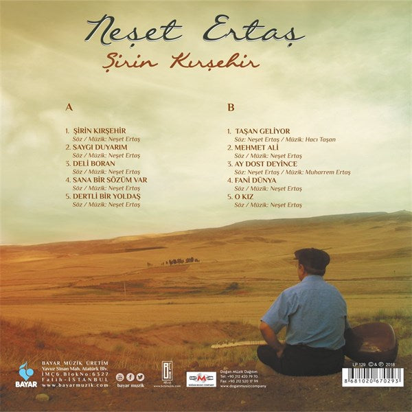Neset Ertas - Sirin Kirsehir Plak ( Schallplatte )