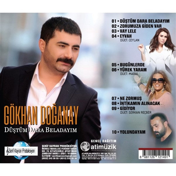 Gökhan Doğanay - Düştüm Dara Beladayım (CD)