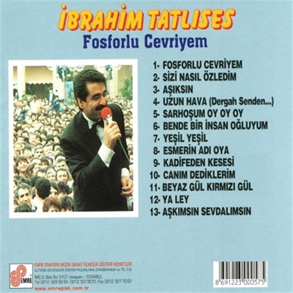 İbrahim Tatlıses - Fosforlu Cevriyem (CD)