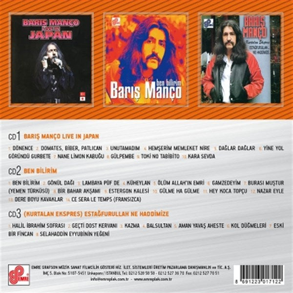 Barış Manço- Arşiv Serisi 5 ( 3 CD )