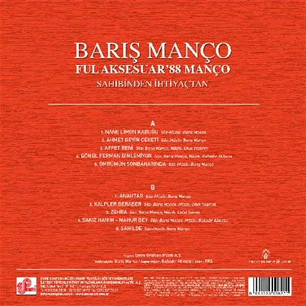 Baris Manco – Full Aksesuar 88 Plak ( Schallplatte )