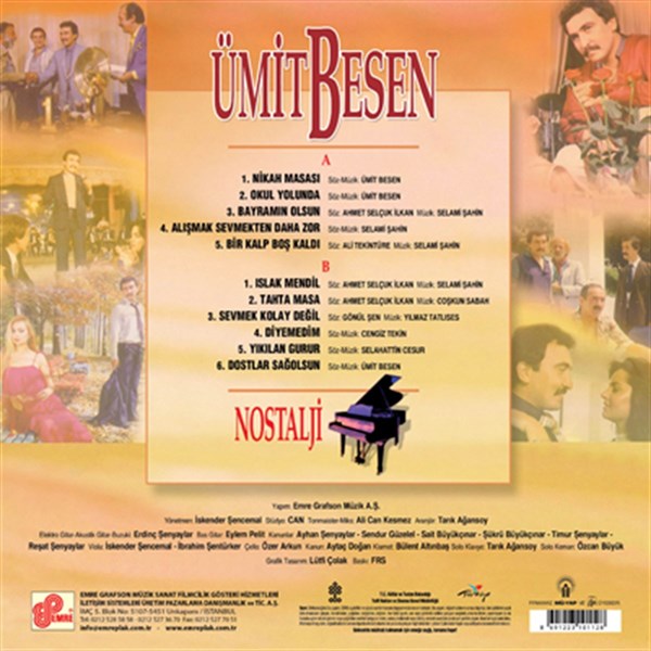 Ümit Besen - Nostalji Plak ( Schallplatte )