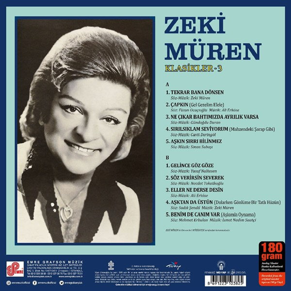 Zeki Müren - Klasikler 3 Plak ( Schallplatte )