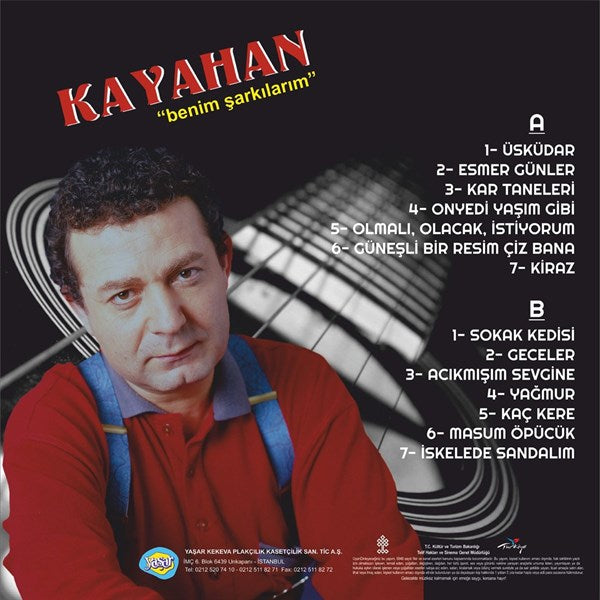 Kayahan - Benim Sarkilarim Plak ( Schallplatte )